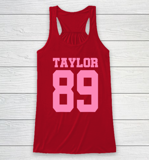 Pink Numbers Taylor 89 Racerback Tank 3