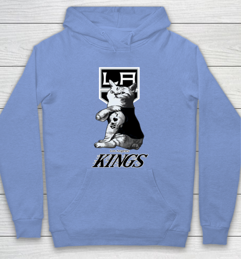 NHL My Cat Loves Los Angeles Kings Hockey Hoodie 8