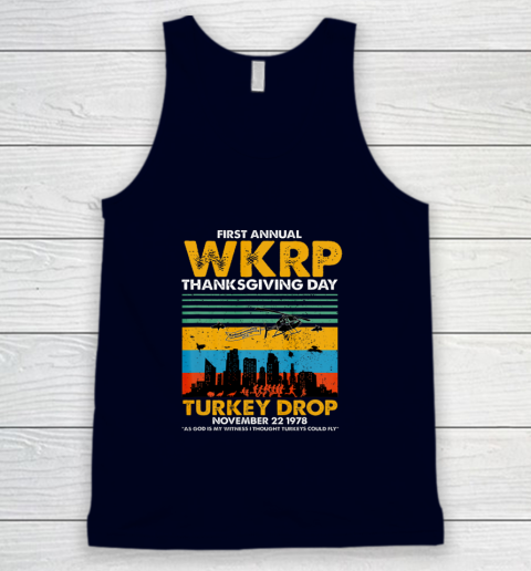 Wkrp Turkey Drop Shirt Turkey Drop T Shirt Turkey Drop Retro Tank Top 2