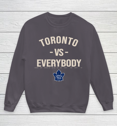 Toronto Maple Leafs Vs Everybody Youth Sweatshirt 5