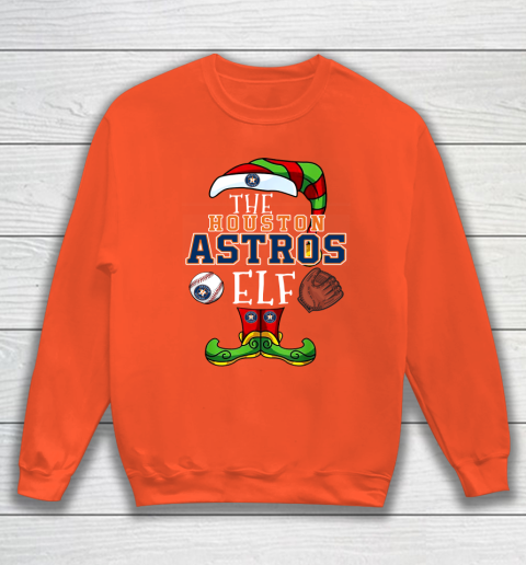 Houston Astros Christmas ELF Funny MLB Sweatshirt 3