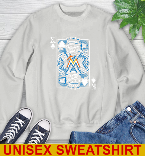 Miami Marlins MLB Baseball The King Of Spades Death Cards Shirt Sweatshirt 5