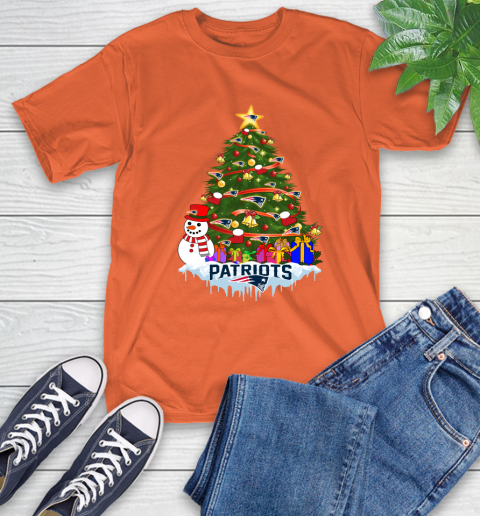New England Patriots Merry Christmas NFL Football Sports T-Shirt 5