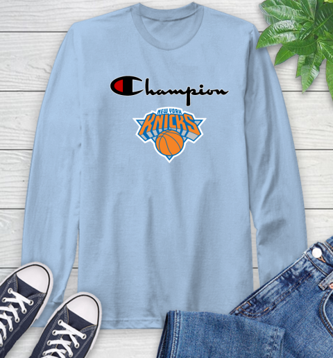 NBA Basketball New York Knicks Champion Shirt Long Sleeve T-Shirt 6