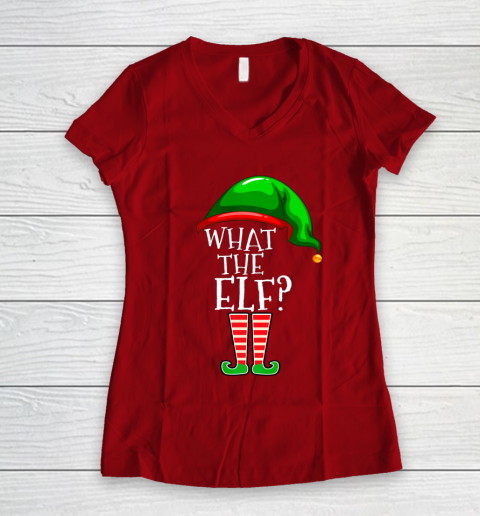 What The Elf Group Matching Family Christmas Gift Outfit T-Shirt What The Elf Group Matching Family Christmas Gift Outfit T-Shirt