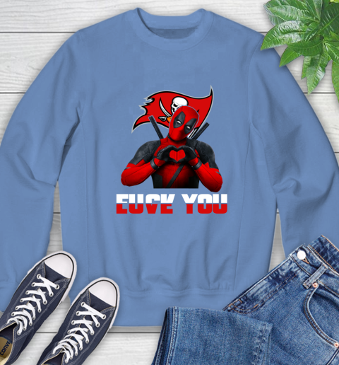 NHL Tampa Bay Buccaneers Deadpool Love You Fuck You Football Sports Sweatshirt 11