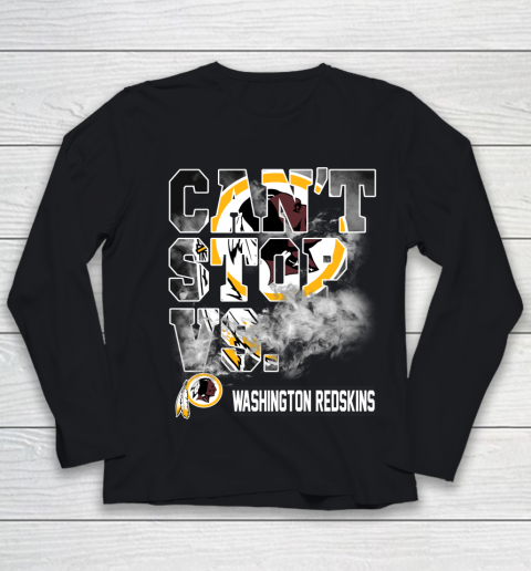 NFL Washington Redskins Can't Stop Vs Youth Long Sleeve