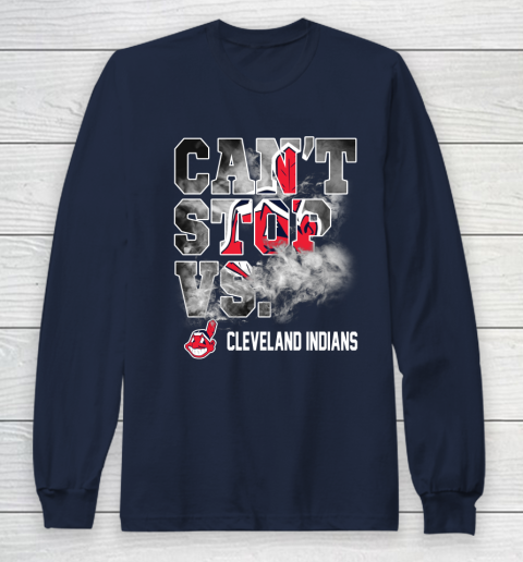 Cleveland indians long sleeve t shirt top