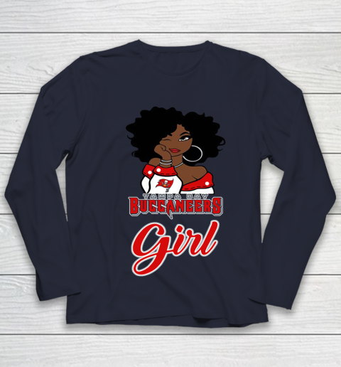 Tampa Bay Buccaneers Girl NFL Youth Long Sleeve 3