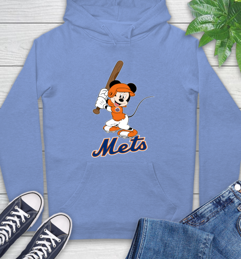 MLB Baseball New York Mets Cheerful Mickey Mouse Shirt Hoodie 12