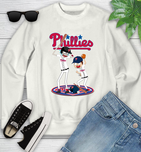 MLB Philadelphia Phillies Rick And Morty Baseball 115