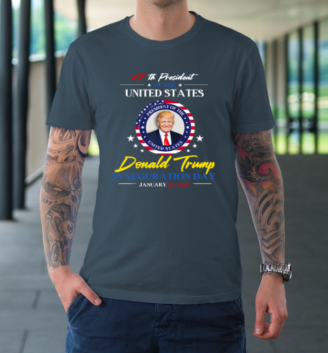 President Donald Trump Inauguration Day 2025 47th President T-Shirt 4