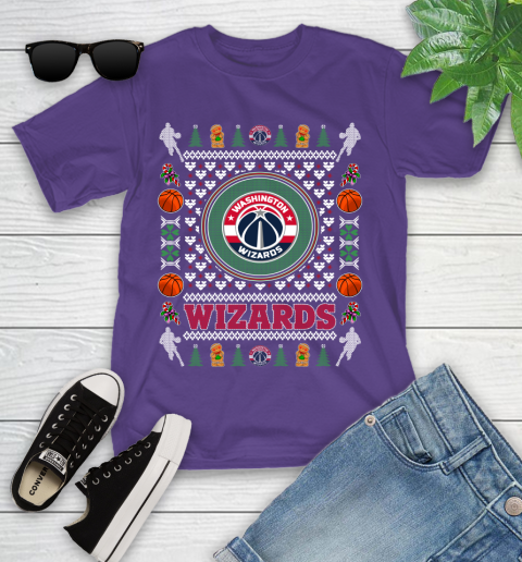 Washington Wizards Merry Christmas NBA Basketball Loyal Fan Ugly Shirt 102