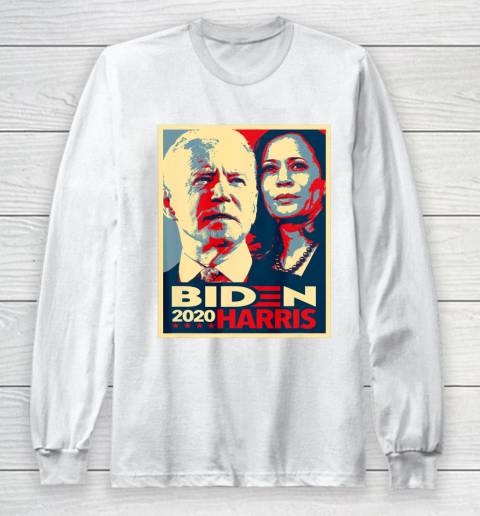 Joe Biden Kamala Harris Hope  Biden Harris 2020 Long Sleeve T-Shirt 2