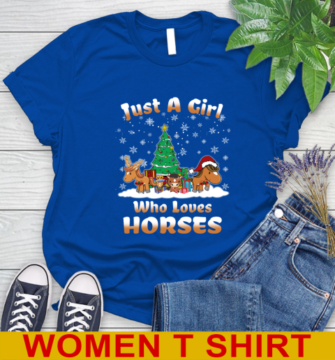 Christmas Just a girl who love horse 235