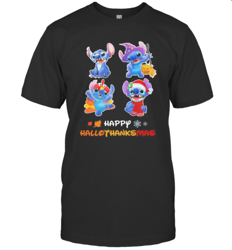 Stitch Happy Hallothanksmas T-Shirt