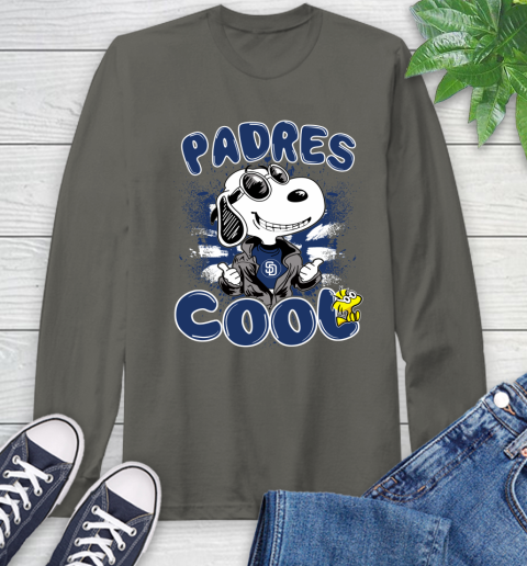 MLB Baseball San Diego Padres Cool Snoopy Shirt Long Sleeve T-Shirt 10