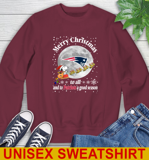 New England Patriots Merry Christmas To All And To Patriots A Good Season NFL Football Sports Sweatshirt 6