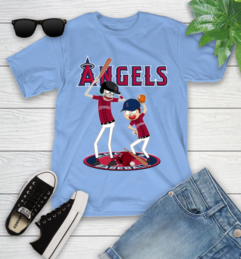 MLB Los Angeles Angels Rick And Morty Baseball 113