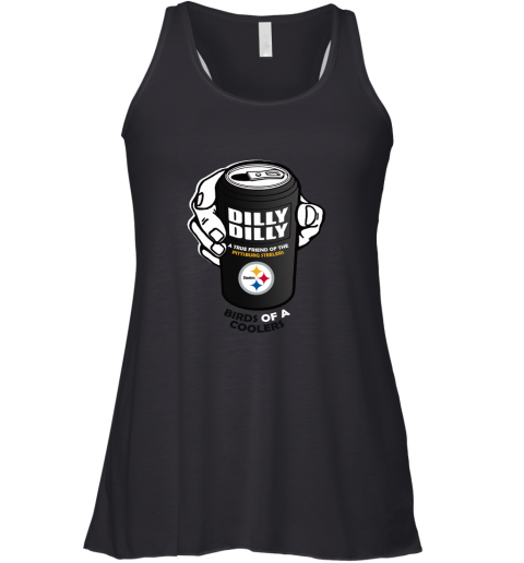 Bud Light Dilly Dilly! Pittburg Steelers Birds Of A Cooler Racerback Tank