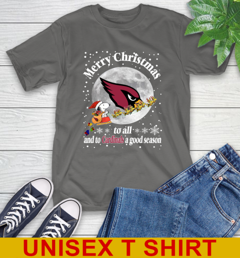 Arizona Cardinals Merry Christmas To All And To Cardinals A Good Season NFL Football Sports T-Shirt 10