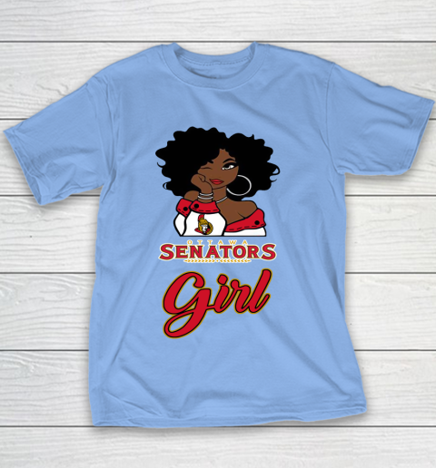 Ottawa Senators Girl NHL Youth T-Shirt 10