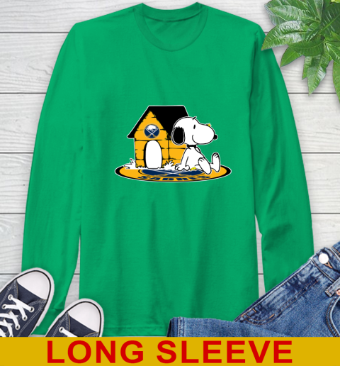 NHL Hockey Buffalo Sabres Snoopy The Peanuts Movie Shirt Long Sleeve T-Shirt 7