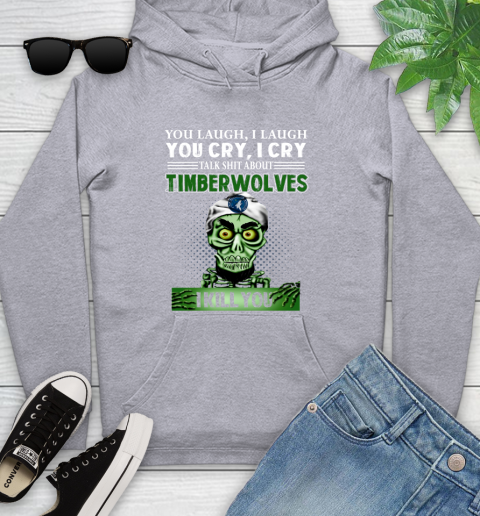 NBA Talk Shit About Minnesota Timberwolves Thunder I Kill You Achmed The Dead Terrorist Jeffrey Dunham Basketball Youth Hoodie 6