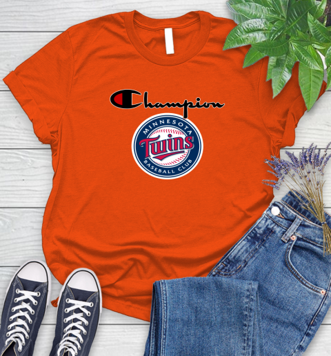 MLB Baseball Minnesota Twins Champion Shirt Women's T-Shirt 2