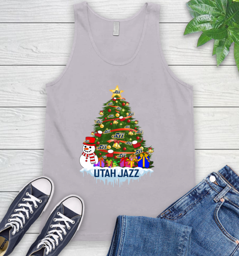 Utah Jazz Merry Christmas NBA Basketball Sports Tank Top 4