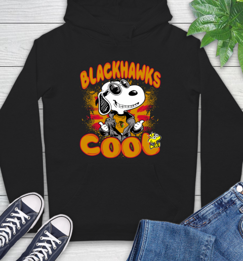 NHL Hockey Chicago Blackhawks Cool Snoopy Shirt Hoodie