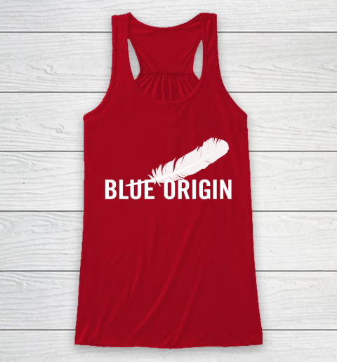 Blue Origin  All White Racerback Tank 4