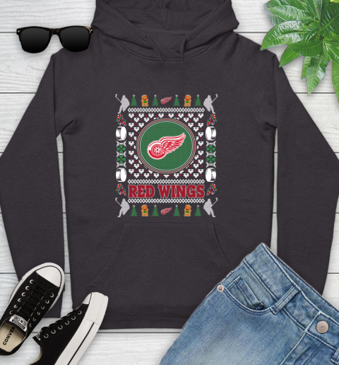 Detroit Red Wings Merry Christmas NHL Hockey Loyal Fan Ugly Shirt 142
