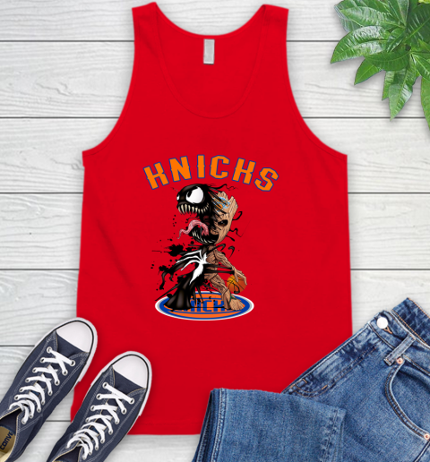 NBA New York Knicks Basketball Venom Groot Guardians Of The Galaxy Tank Top 6
