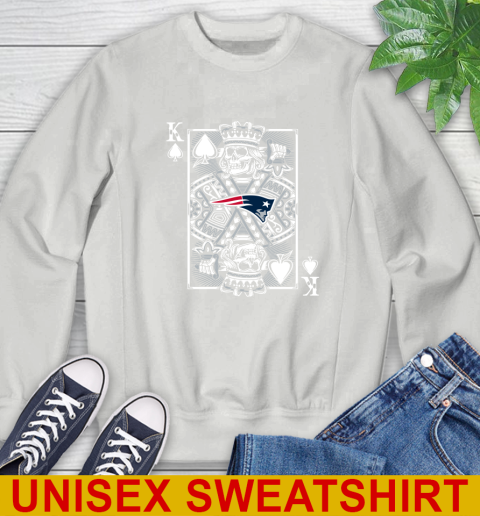 New England Patriots NFL Football The King Of Spades Death Cards Shirt Sweatshirt 5