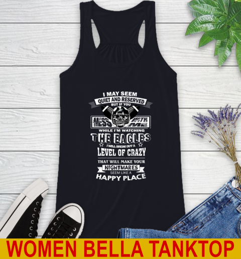 Philadelphia Eagles NFL Football If You Mess With Me While I'm Watching My Team Racerback Tank 9 Philadelphia Eagles NFL Football If You Mess With Me While I'm Watching My Team Racerback Tank - Image 9