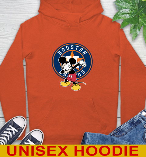 Houston Astros MLB Baseball Dabbing Mickey Disney Sports Hoodie 5