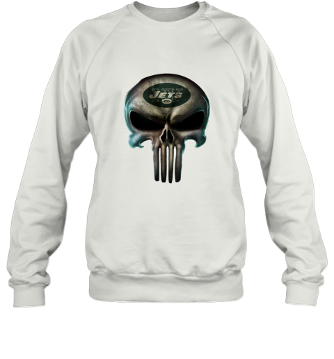 New York Jets The Punisher Mashup Football Sweatshirt