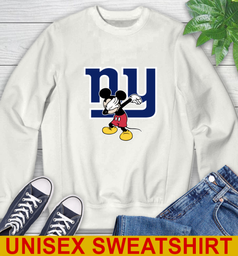 New York Giants NFL Football Dabbing Mickey Disney Sports Sweatshirt