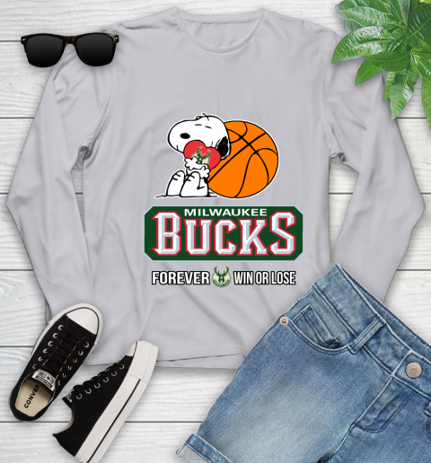 NBA The Peanuts Movie Snoopy Forever Win Or Lose Basketball Milwaukee Bucks 129