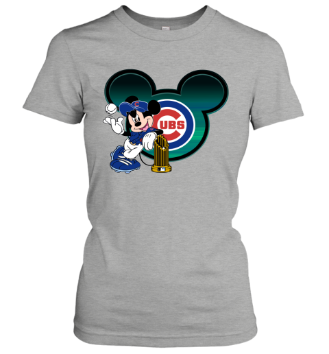 MLB Baseball Chicago Cubs Magic Mickey Disney Shirt T Shirt