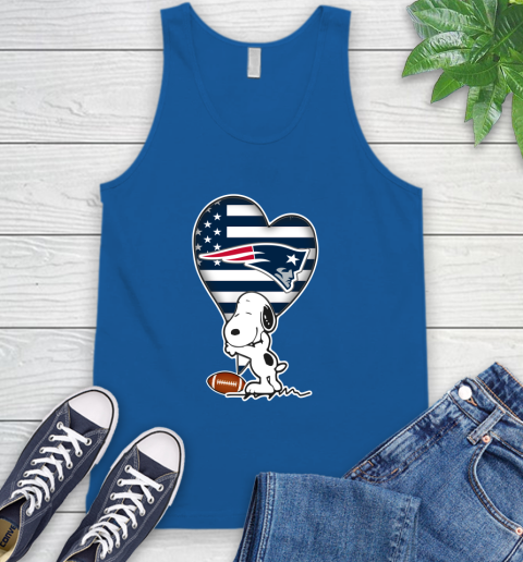 New England Patriots NFL Football The Peanuts Movie Adorable Snoopy Tank Top 5