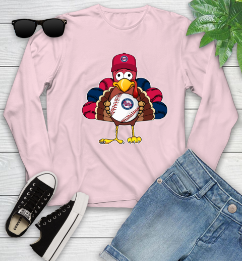 Minnesota Twins Turkey thanksgiving Youth Long Sleeve 10
