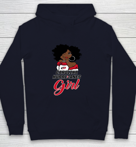 Carolina Hurricanes Girl NHL Youth Hoodie 3