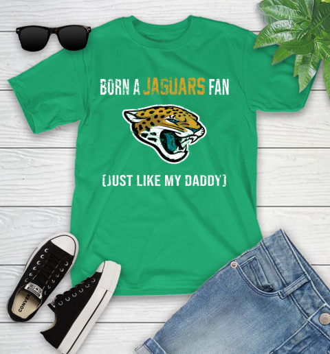 NFL Jacksonville Jaguars Football Loyal Fan Just Like My Daddy Shirt Youth T-Shirt 7
