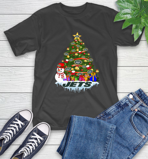 New York Jets Merry Christmas NFL Football Sports T-Shirt 2