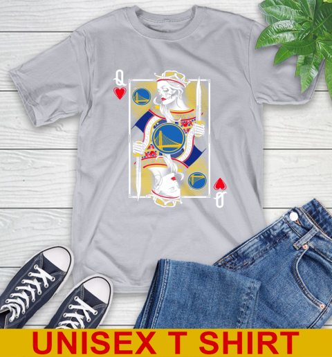 NBA Basketball Golden State Warriors The Queen Of Hearts Card Shirt T-Shirt 5