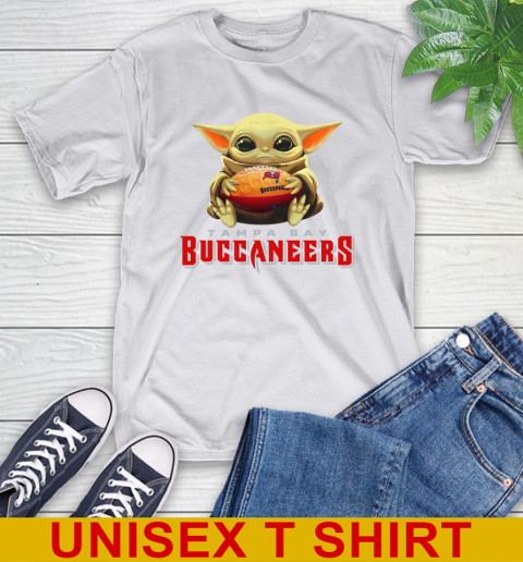 NFL Football Tampa Bay Buccaneers Baby Yoda Star Wars Shirt T-Shirt 12