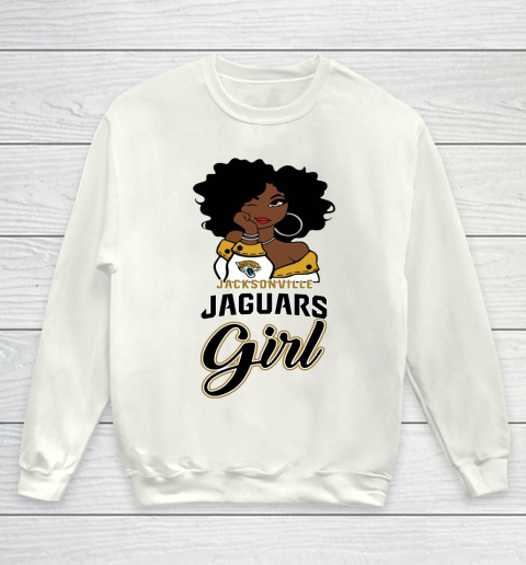 Jacksonville Jaguars Girl NFL Youth Sweatshirt 2