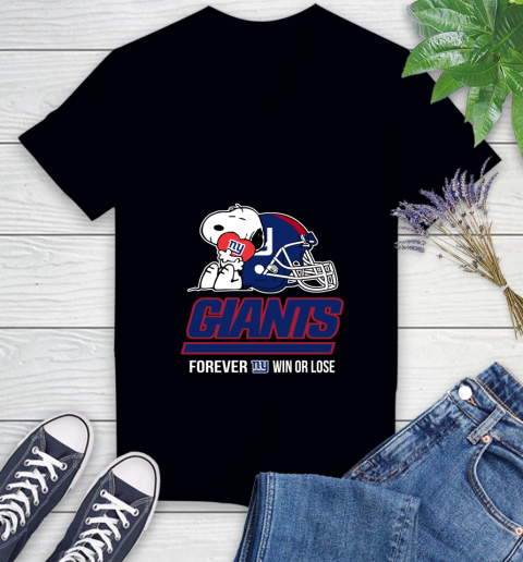 NFL The Peanuts Movie Snoopy Forever Win Or Lose Football New York Giants 78